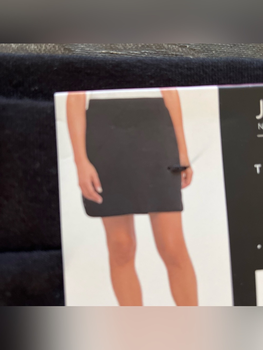 Jones New York Black Skort